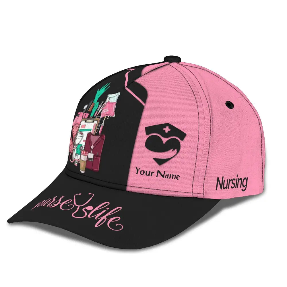 Nurse Classic Cap Custom Hat Nursing For Women T-Shirt
