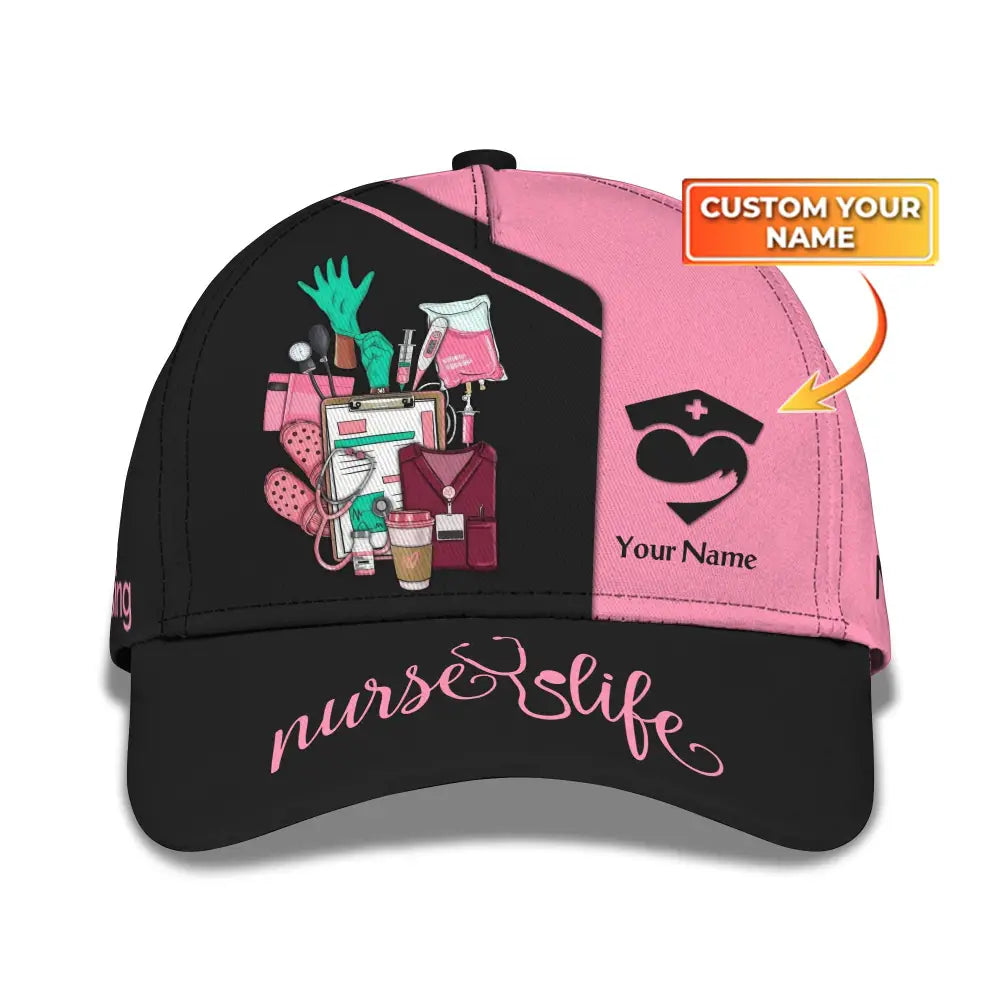 Nurse Classic Cap Custom Hat Nursing For Women T-Shirt
