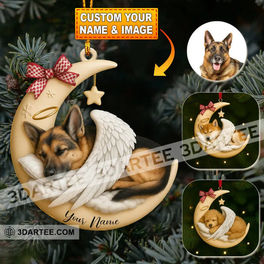 Pet In Memory Home Decor Christmas Ornament Personalized Ornament 3.54’’ / 1 Ornament Ornament