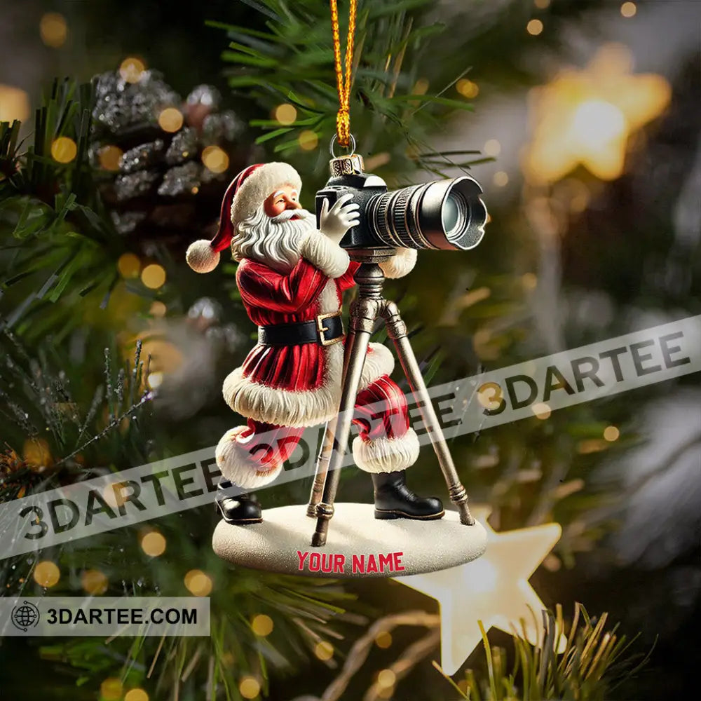 Photographer Christmas Home Decor Christmas Ornament Personalized Ornament Ornament