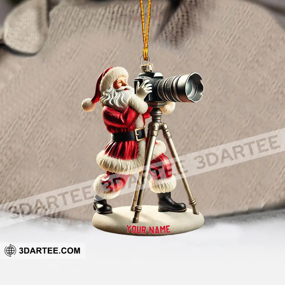 Photographer Christmas Home Decor Christmas Ornament Personalized Ornament Ornament