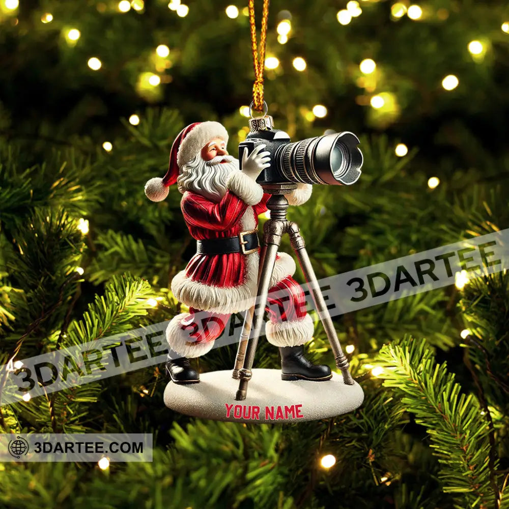 Photographer Christmas Home Decor Christmas Ornament Personalized Ornament Ornament