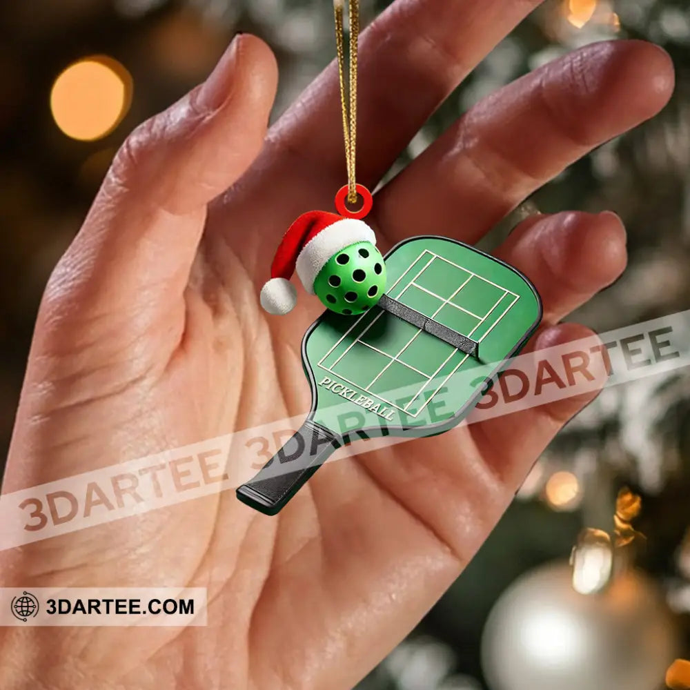 Pickleball Home Decor Christmas Ornament Personalized Ornament Ornament