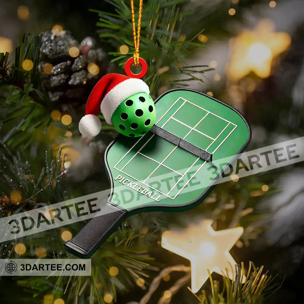 Pickleball Home Decor Christmas Ornament Personalized Ornament Ornament