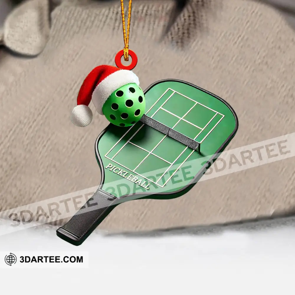 Pickleball Home Decor Christmas Ornament Personalized Ornament Ornament