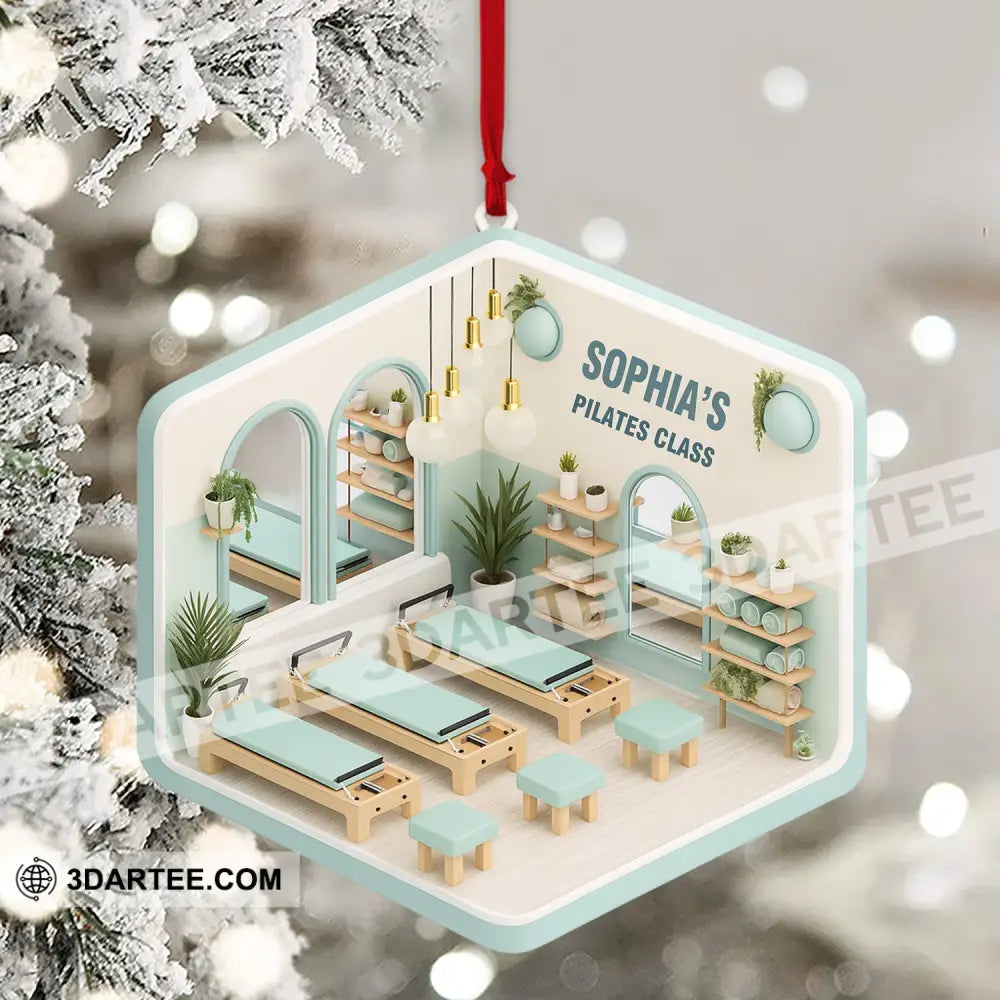 Pilates Class Corner Home Decor Christmas Ornament Personalized Ornament Ornament