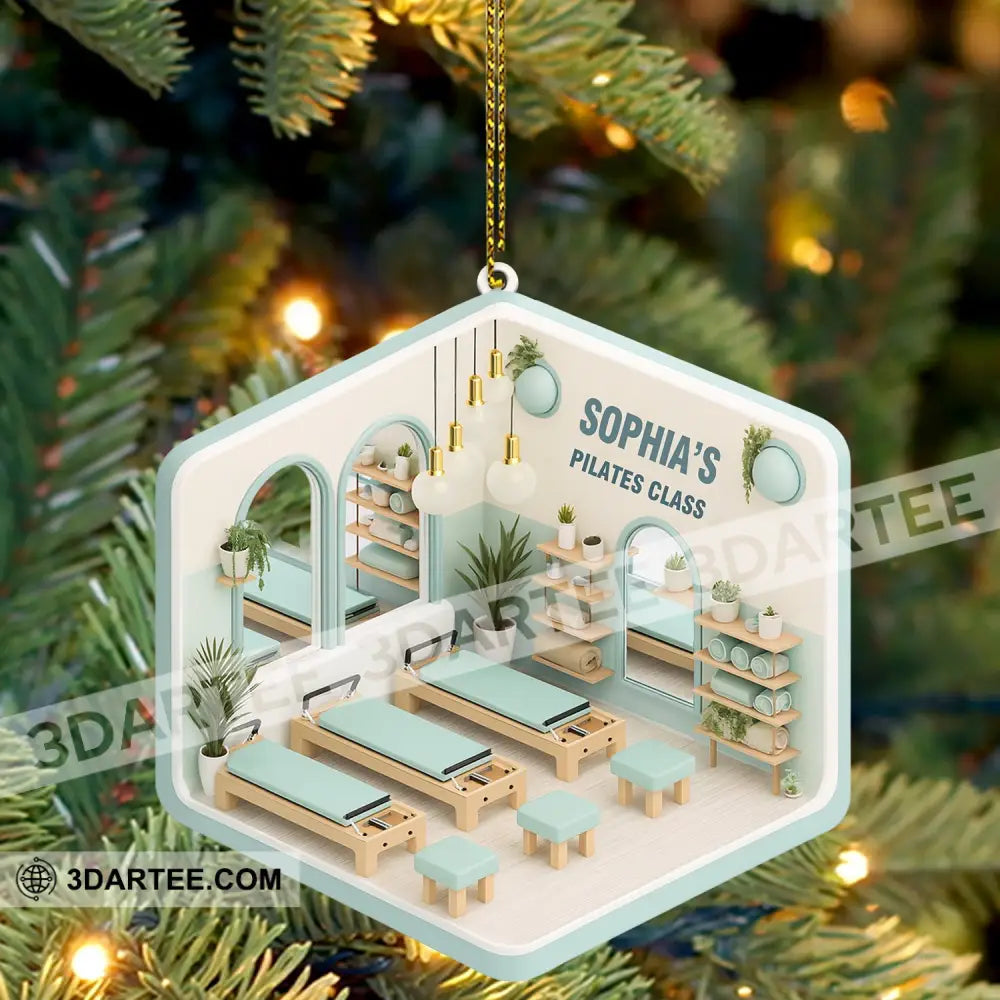 Pilates Class Corner Home Decor Christmas Ornament Personalized Ornament Ornament