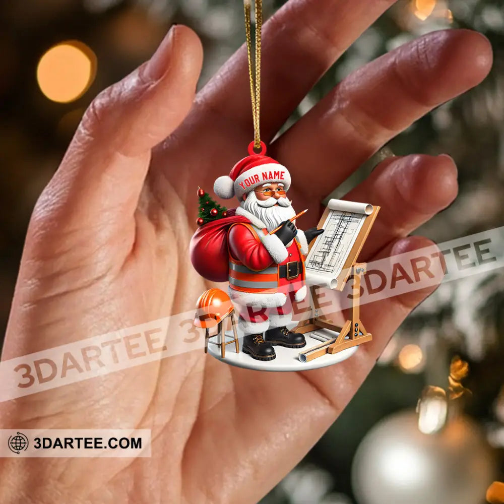Santa Designer Home Decor Christmas Ornament Personalized Ornament Ornament