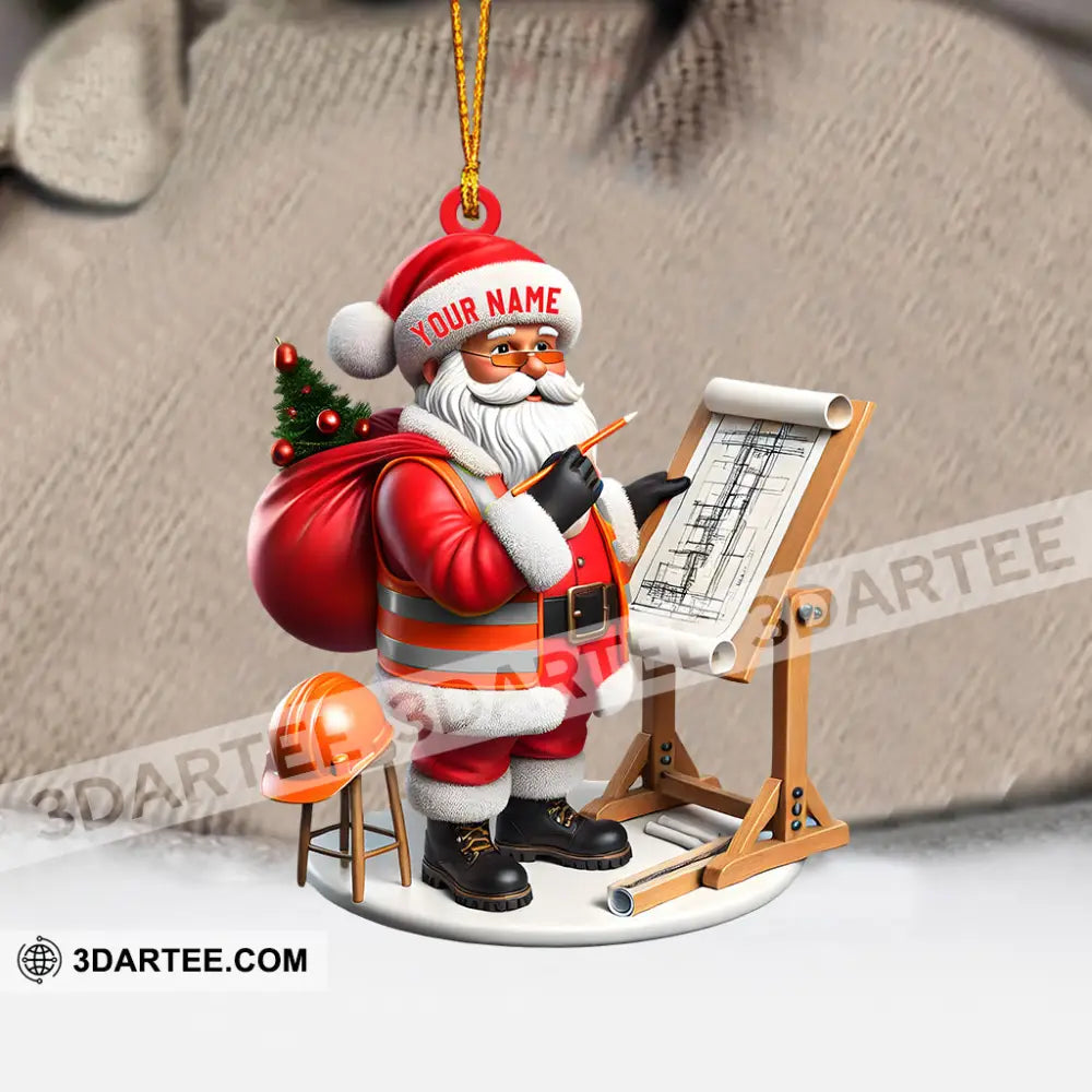 Santa Designer Home Decor Christmas Ornament Personalized Ornament Ornament