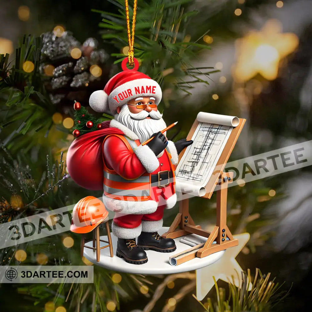 Santa Designer Home Decor Christmas Ornament Personalized Ornament Ornament