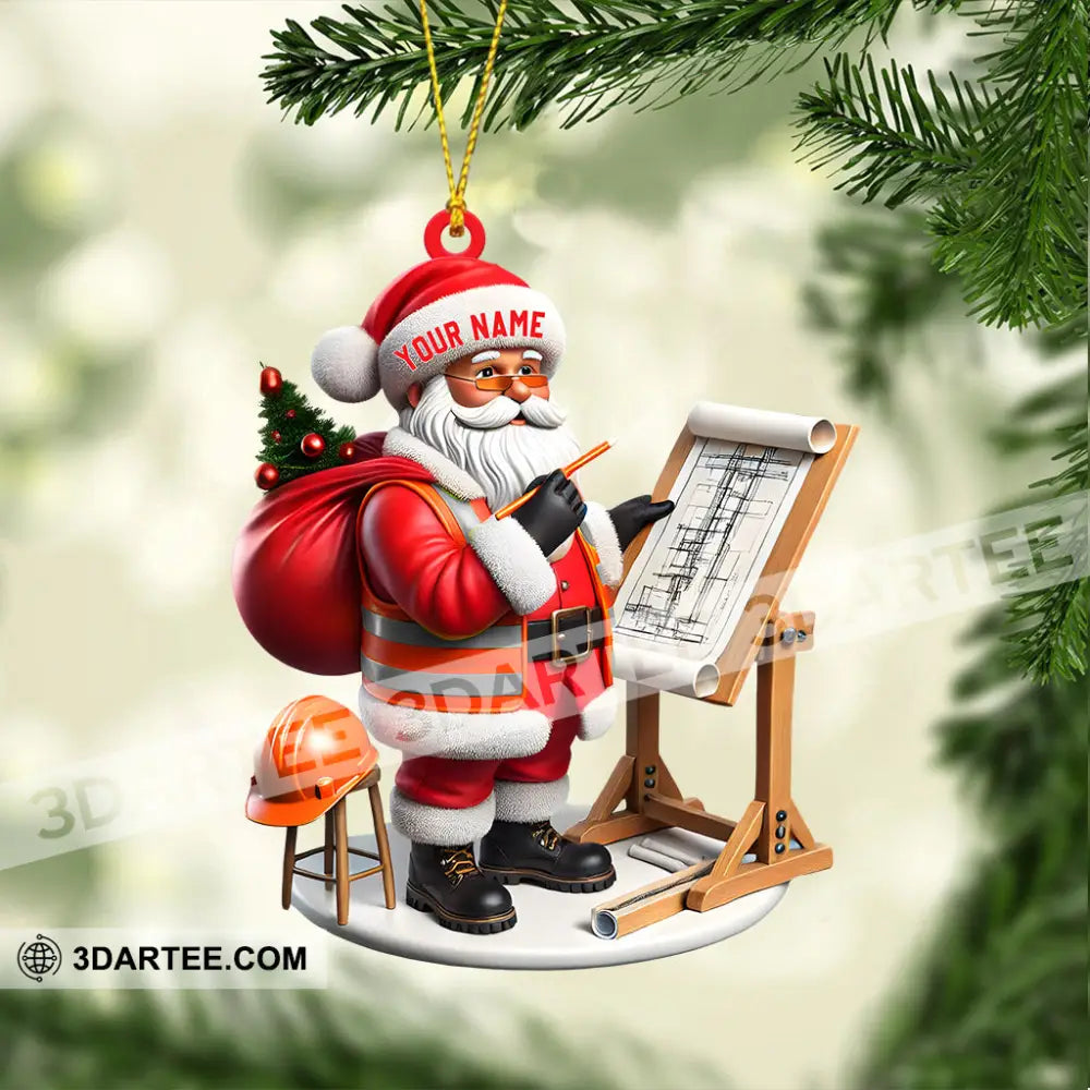 Santa Designer Home Decor Christmas Ornament Personalized Ornament Ornament