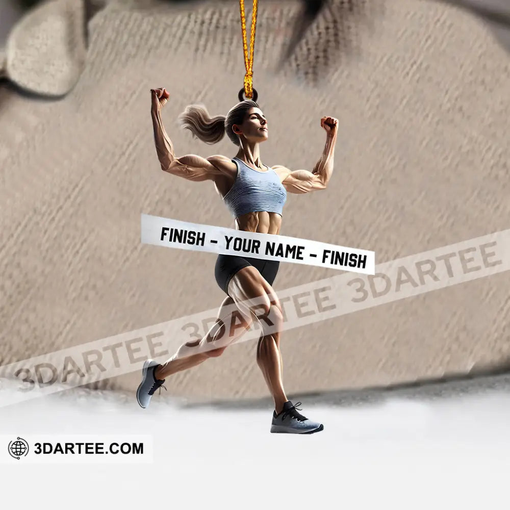 Strong Woman Home Decor Christmas Ornament Personalized Ornament Ornament