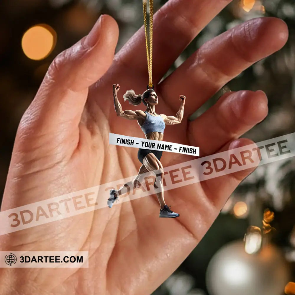 Strong Woman Home Decor Christmas Ornament Personalized Ornament Ornament