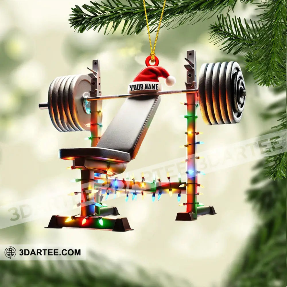 Stronger Home Decor Christmas Ornament Personalized Ornament Ornament