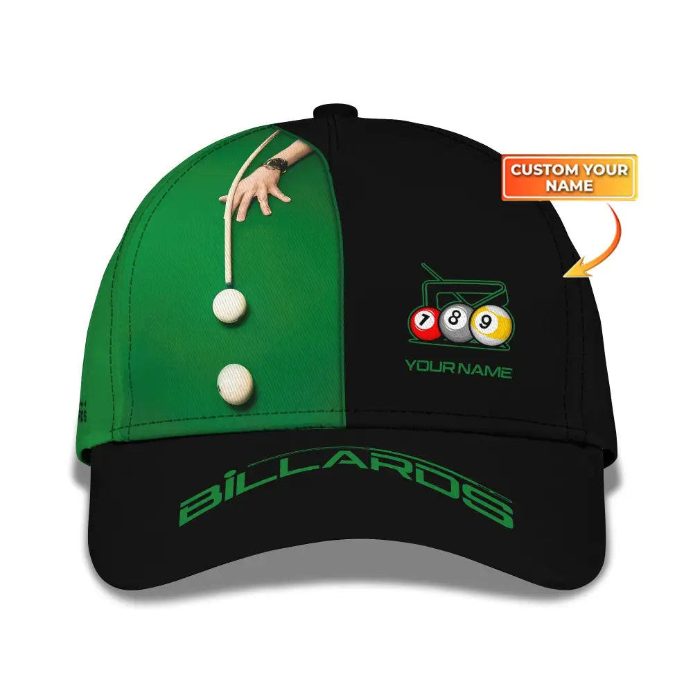 Unisex Cap Personalized Billards Classic Hat Gift For Lovers T-Shirt