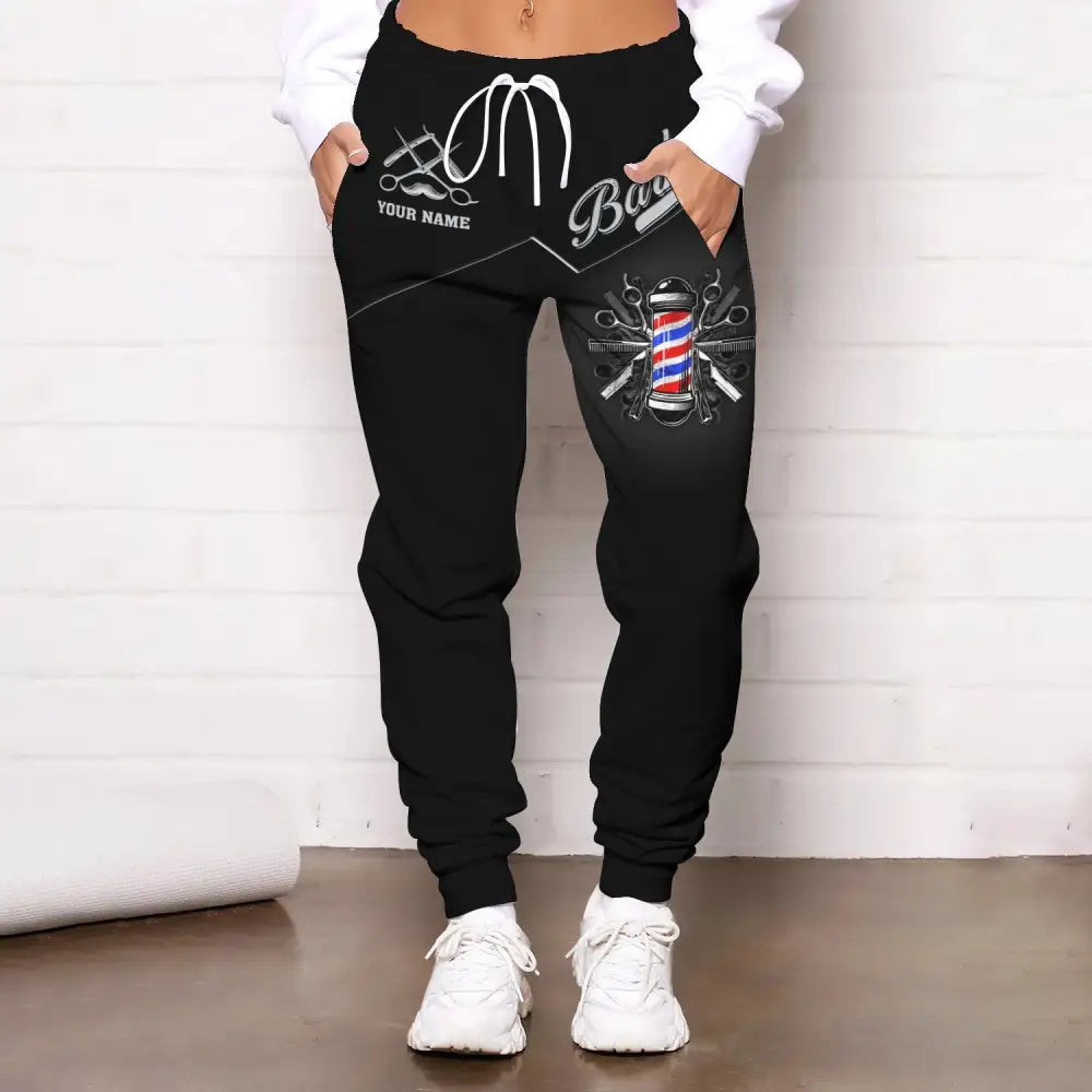 Unisex Clothing Barber Jogger Sportwear Pant For Men And Women Pants