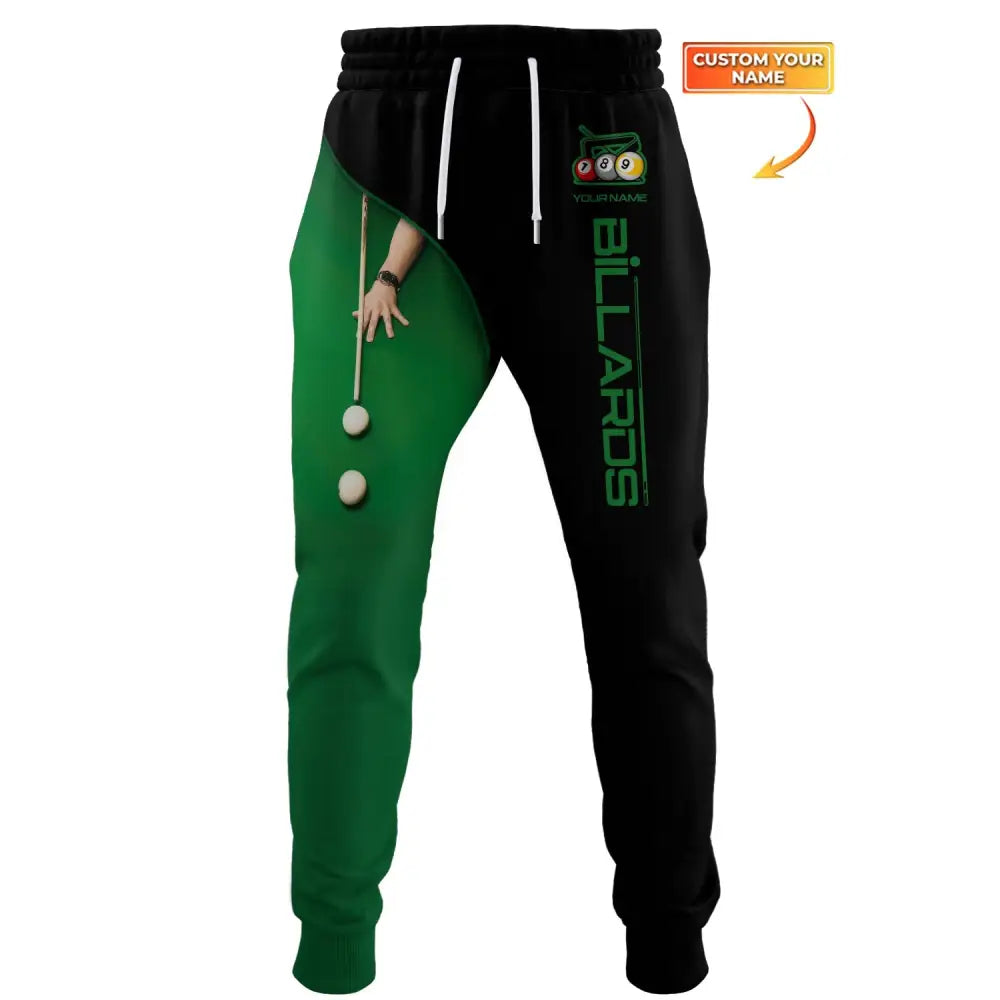 Unisex Clothing Custom Billards Jogger Pants Gift For Lovers S