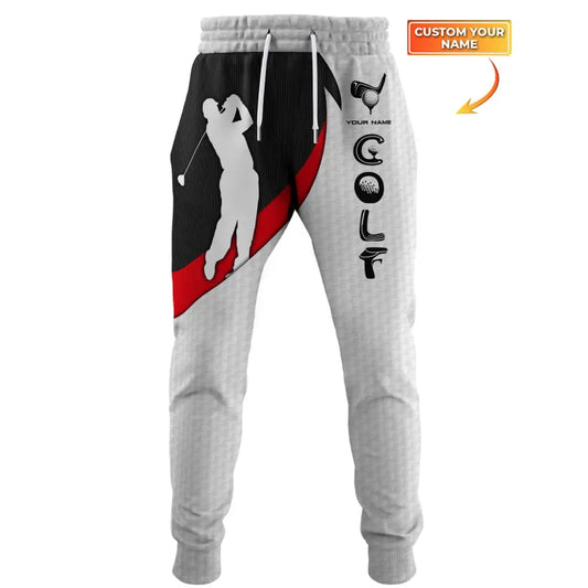 Unisex Clothing Custom Golf Jogger Pants Gift For Golfter Tee Golfing Gifts