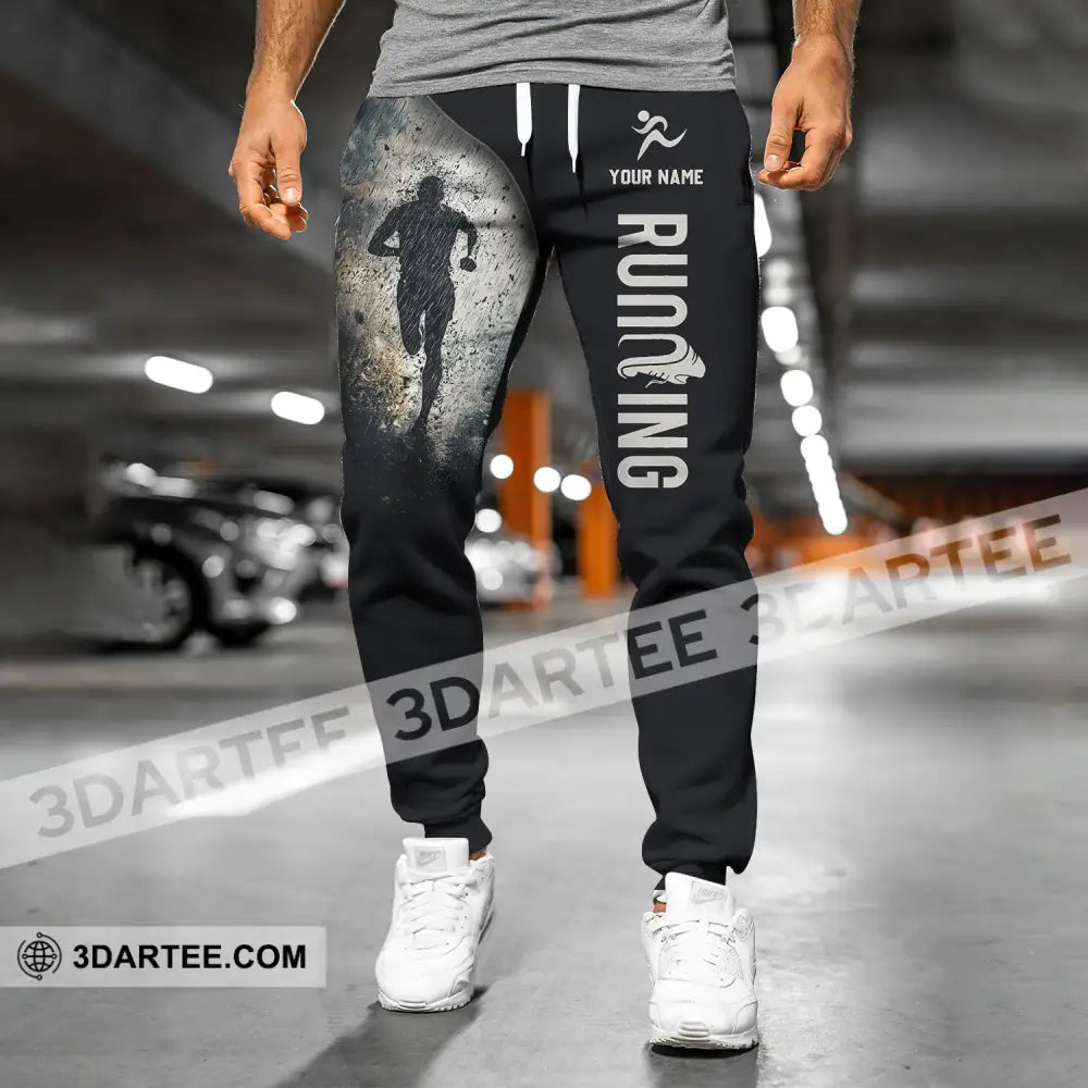Unisex Pants - Custom Text Pants Marathon Running Lover Sport Pants Pants