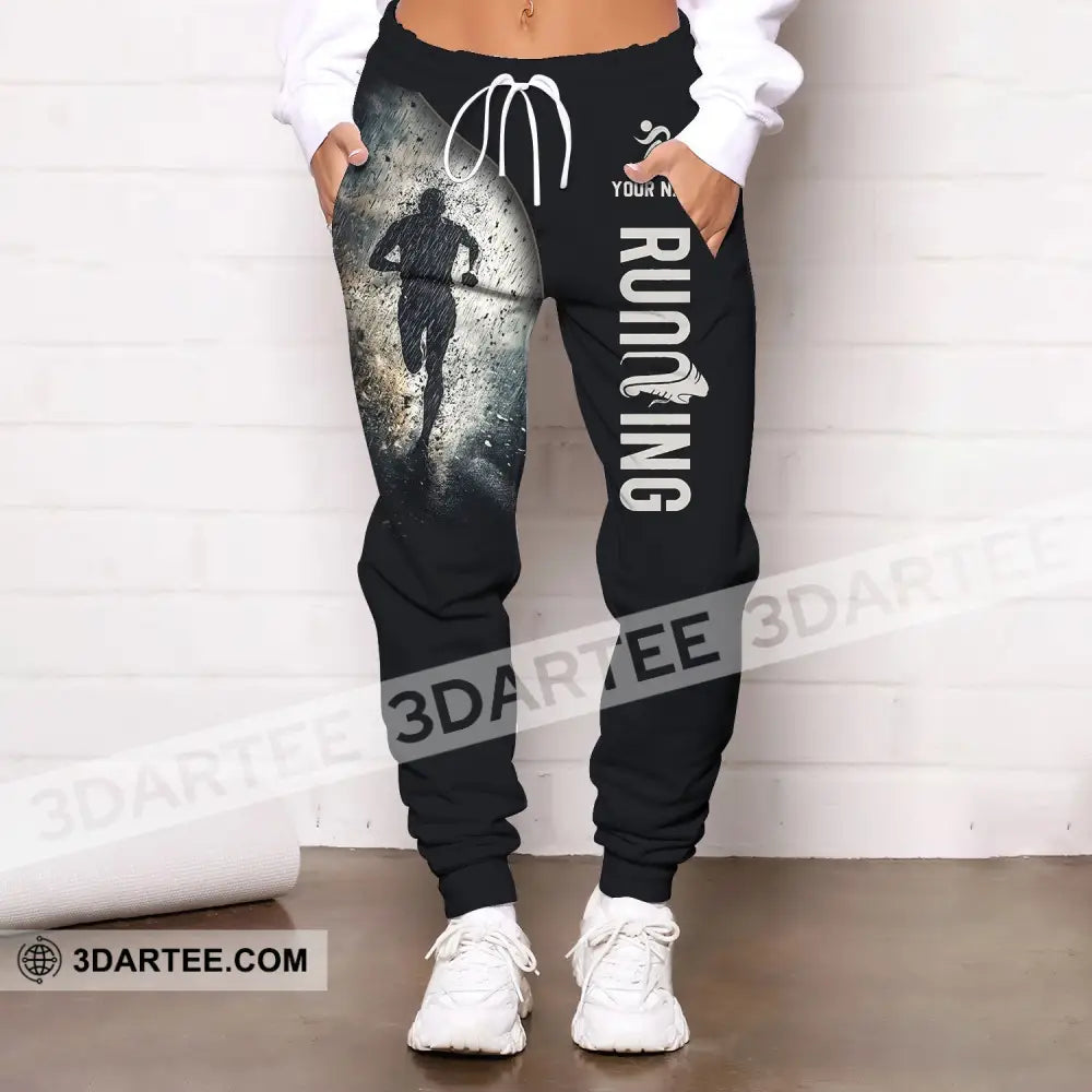 Unisex Pants - Custom Text Pants Marathon Running Lover Sport Pants Pants