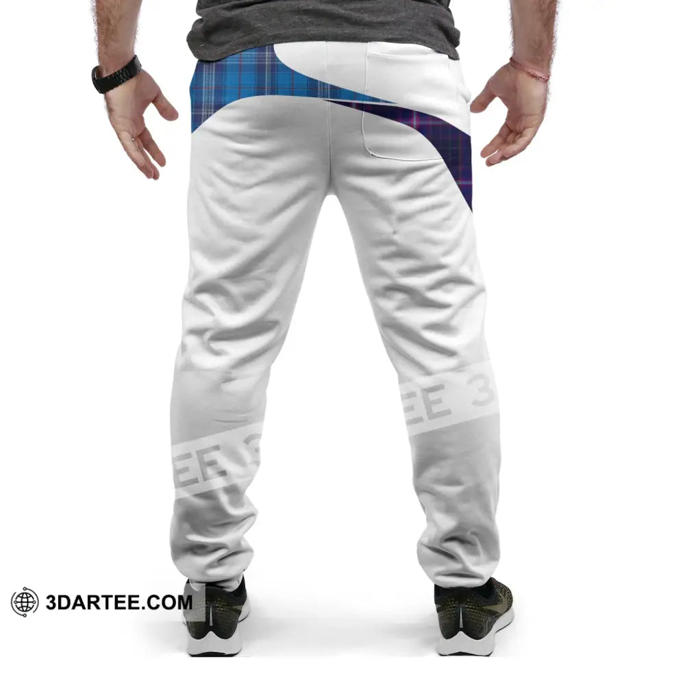 Unisex Pants - Custom Text Pants Scotland Highland Cow With Bagpipes Pants Pants