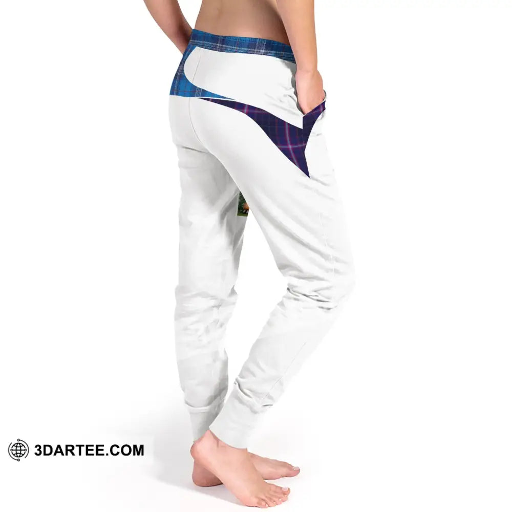 Unisex Pants - Custom Text Pants Scotland Highland Cow With Bagpipes Pants Pants