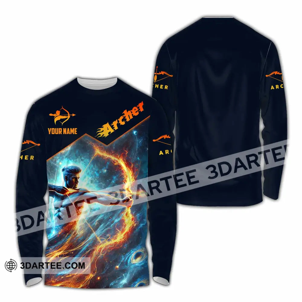 Unisex Shirt - Custom Archer Sport Shirt Long Sleeve Shirt / S T-shirt