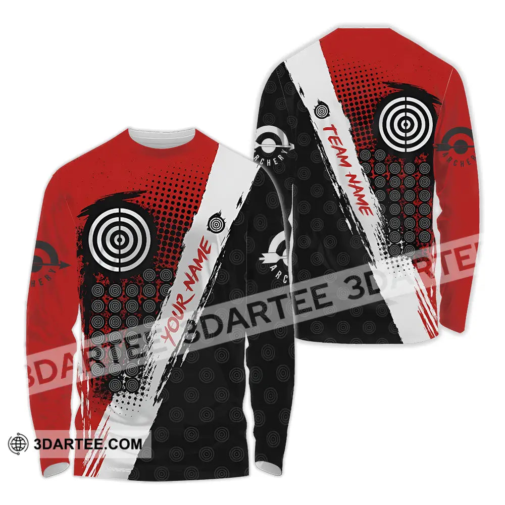 Unisex Shirt - Custom Archery Shirt Long Sleeve Shirt / S T-shirt