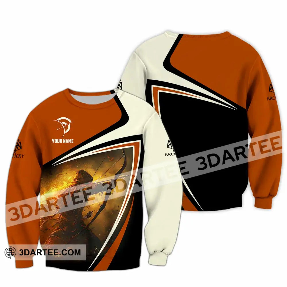 Unisex Shirt - Custom Archery Lover Sport Shirt Long Sleeve / S T-shirt