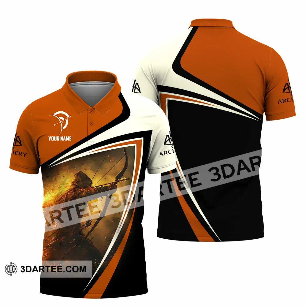 Unisex Shirt - Custom Archery Lover Sport Shirt Polo Shirt / S T-shirt