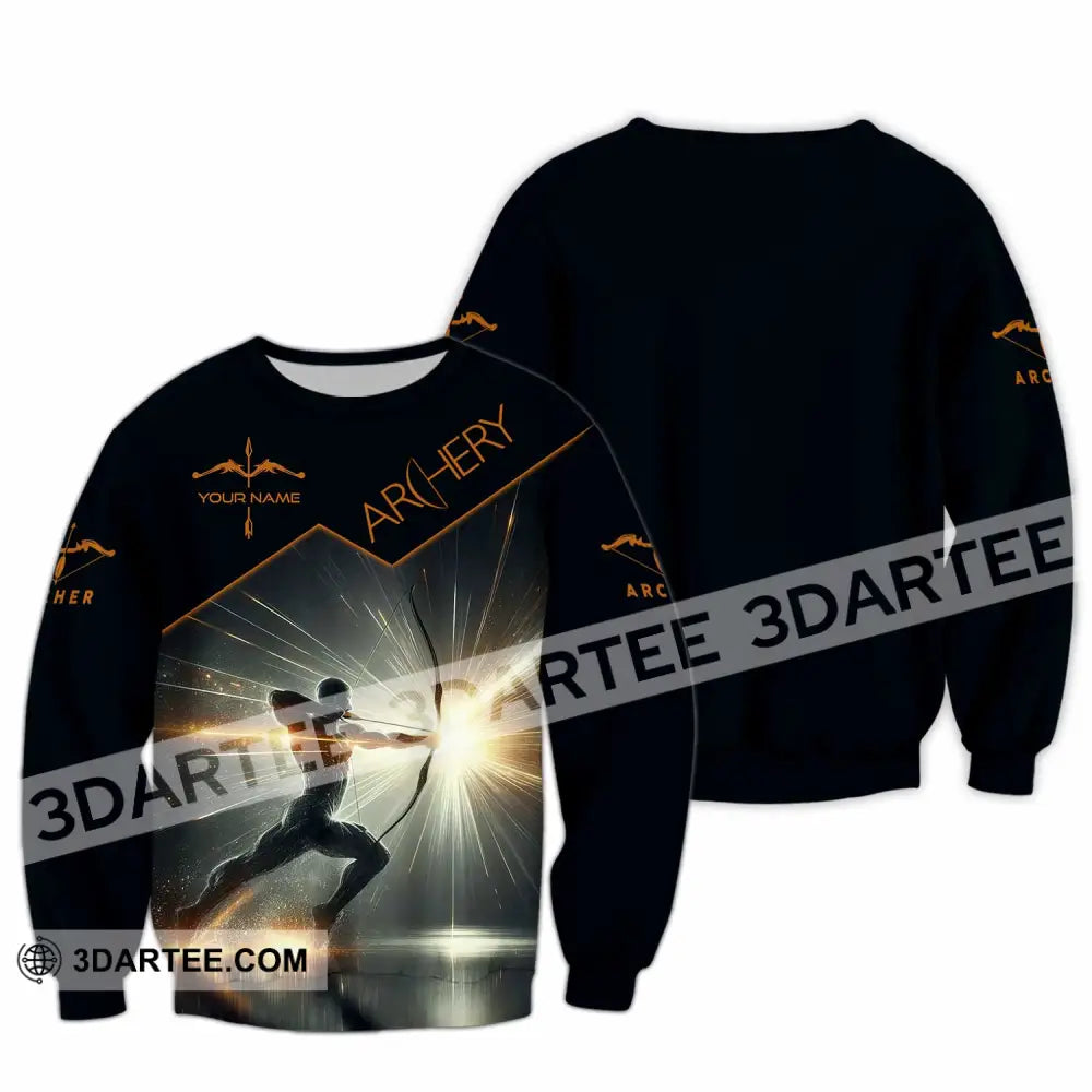 Unisex Shirt - Custom Archery Sport Shirt Long Sleeve / S T-shirt