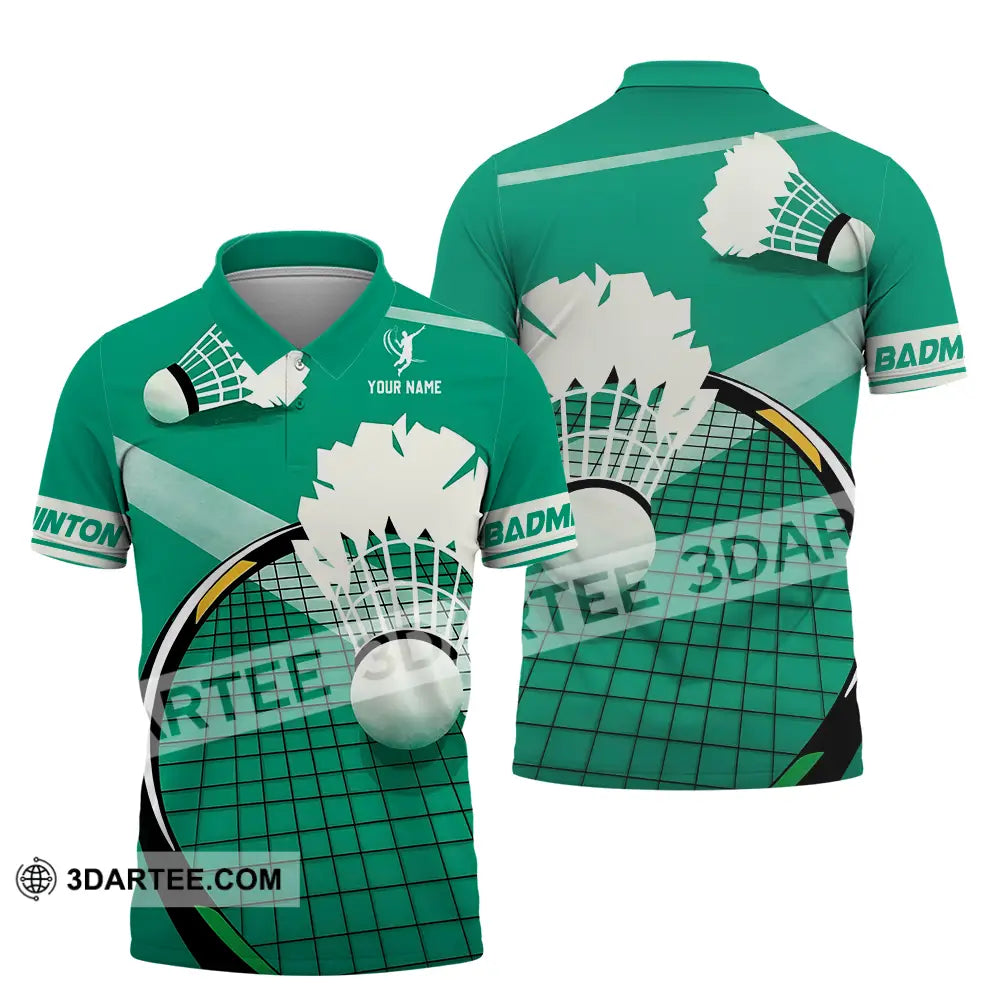 Unisex Shirt Custom Badminton Sport Shirt Polo Shirt / S T shirt