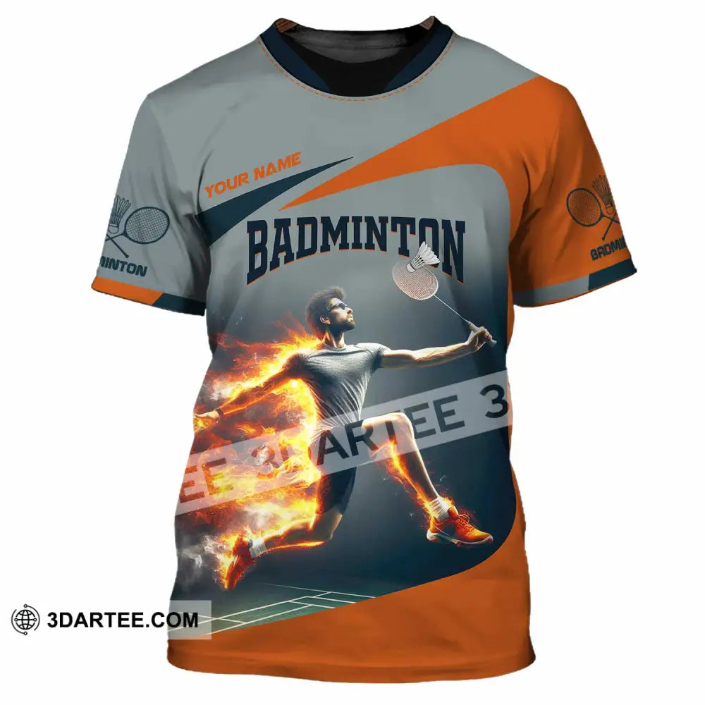 Unisex Shirt - Custom Badminton Shirt T-Shirt / S T-shirt
