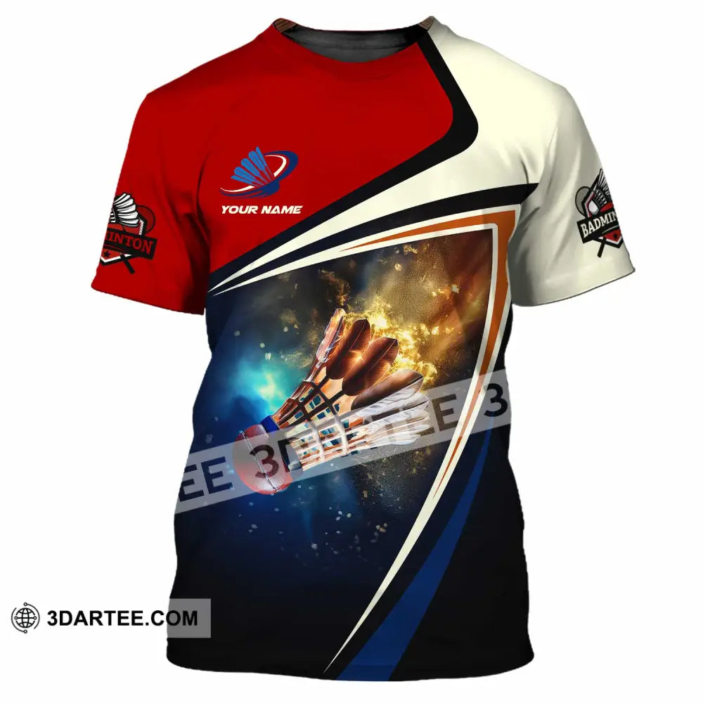 Unisex Shirt - Custom Badminton Shirt T-Shirt / S T-shirt