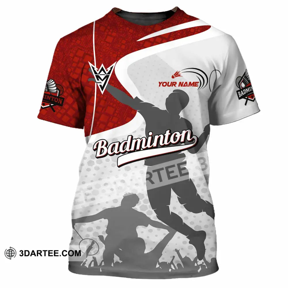 Unisex Shirt - Custom Badminton Shirt T-Shirt / S T-shirt