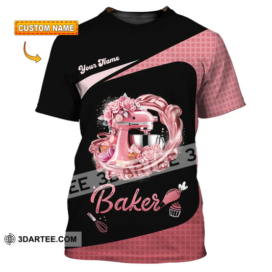 Unisex Shirt - Custom Baker Love Baking Shirt T-shirt