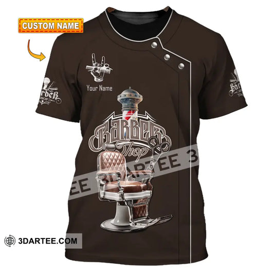 Unisex Shirt Custom Barber Shirt T shirt