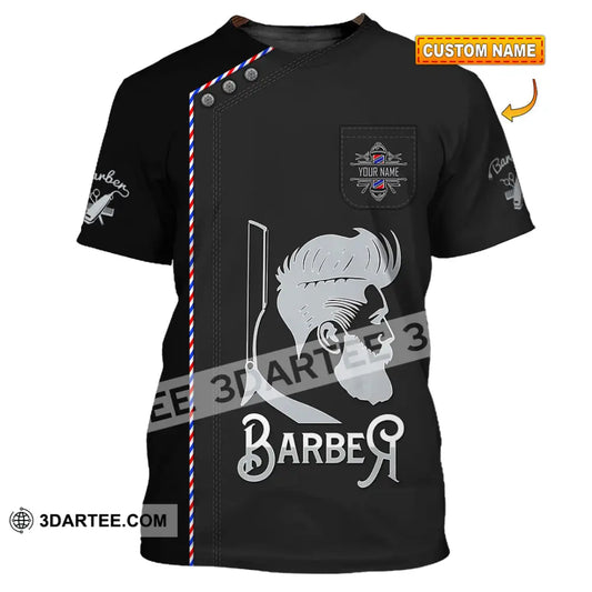 Unisex Shirt Custom Barber Shirt T shirt