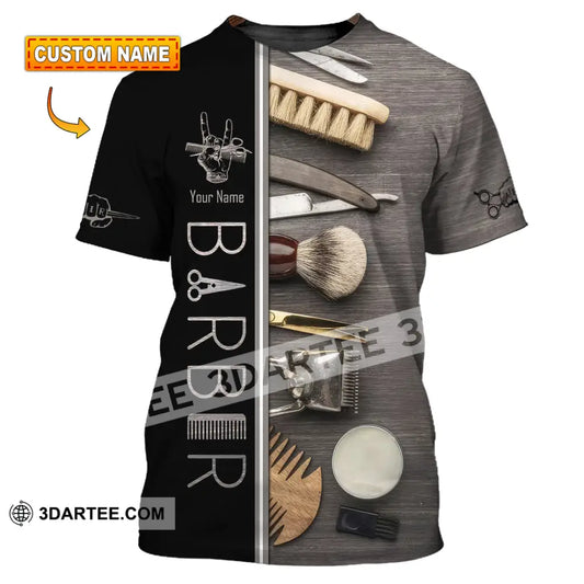 Unisex Shirt Custom Barber Shirt T Shirt / S T shirt