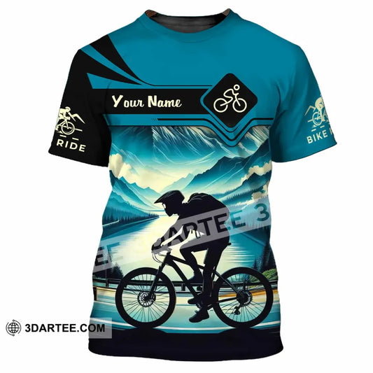 Unisex Shirt - Custom Bike Rider Shirt T-Shirt / S T-shirt