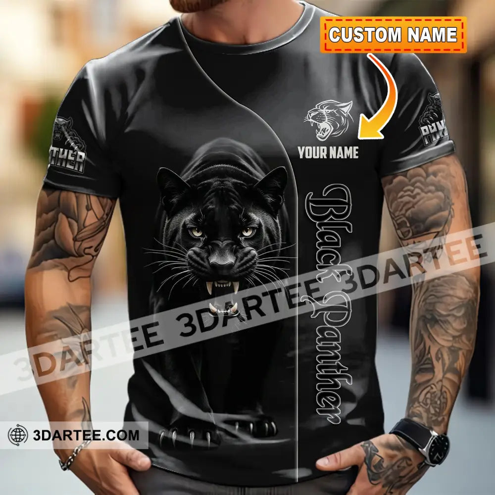 Unisex Shirt - Custom Black Panther Lover Classic Shirt T-shirt