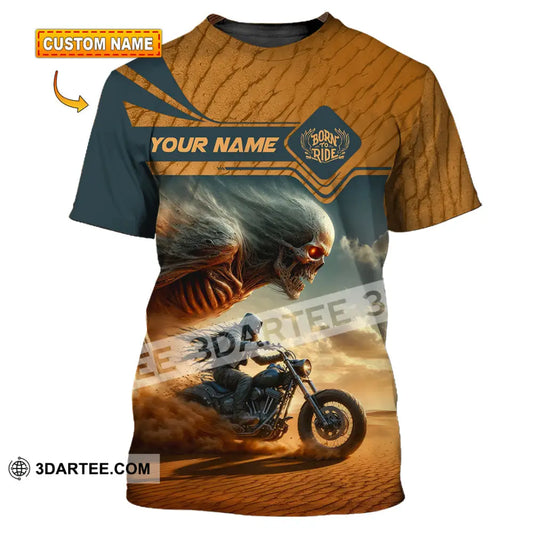 Unisex Shirt - Custom Born To Ride Riding Lover Shirt T-shirt