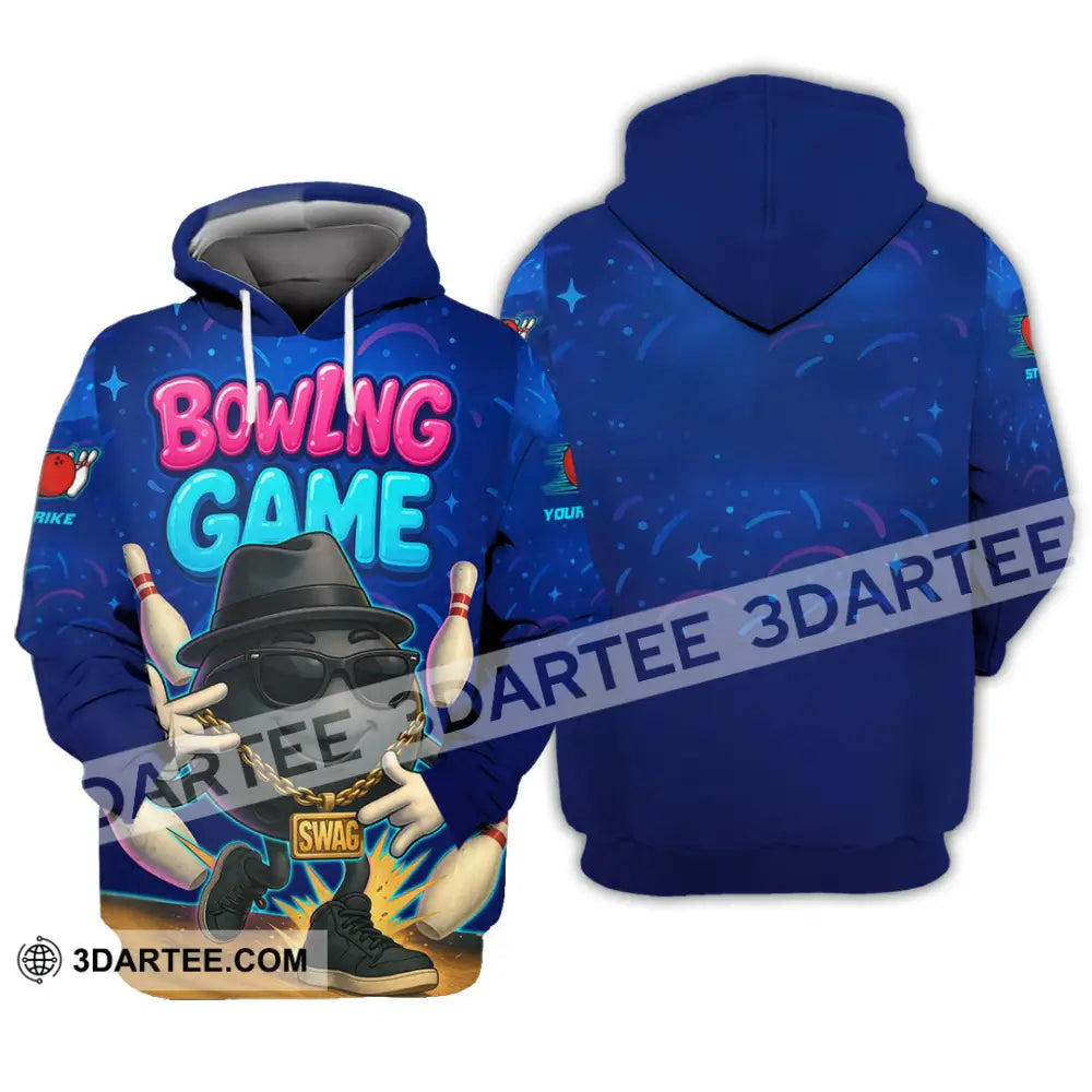 Unisex Shirt - Custom Bowling Game Swag Shirt Hoodie / S T-shirt