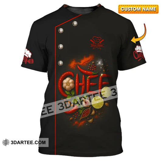 Unisex Shirt - Custom Chef Shirt T-shirt