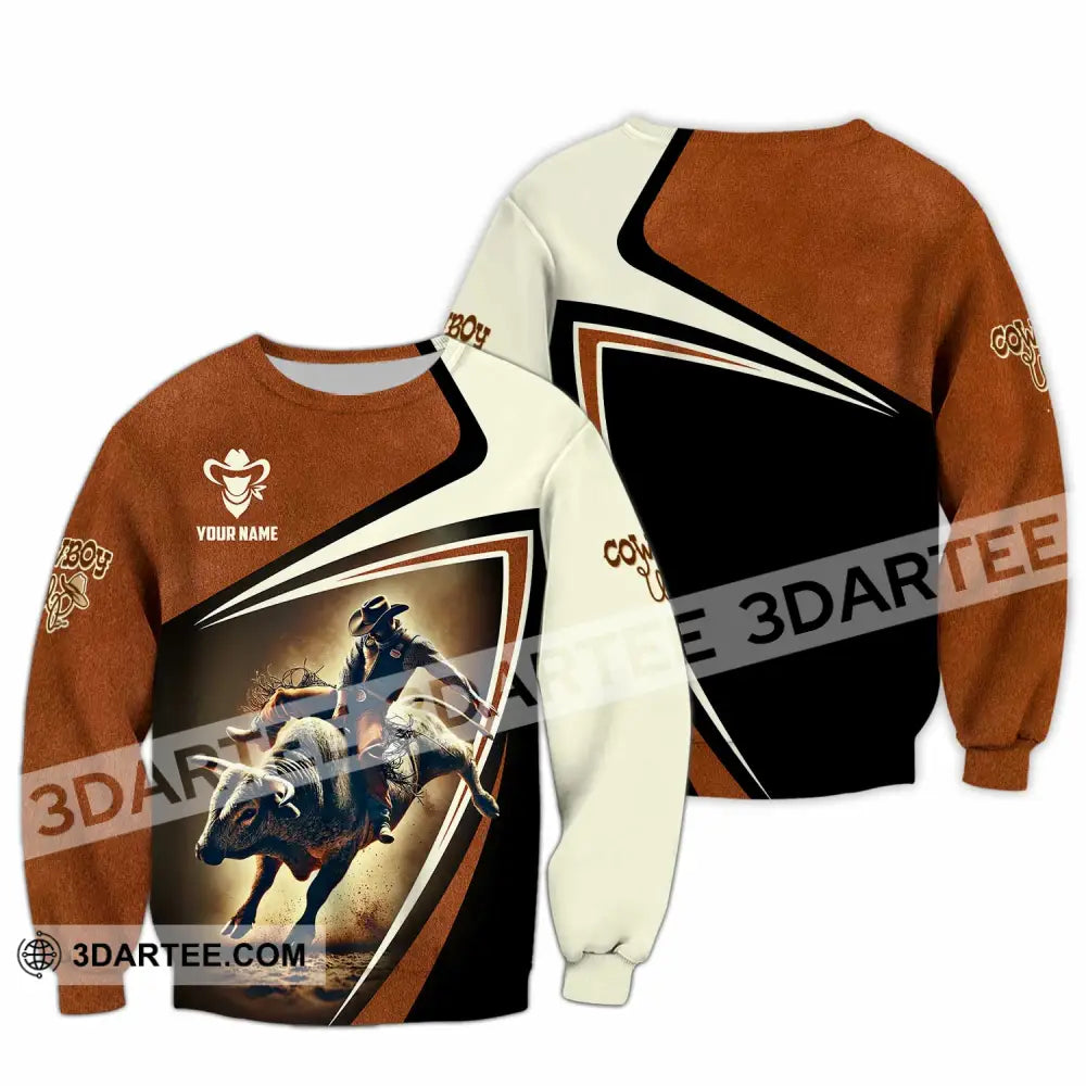 Unisex Shirt - Custom Cowboy Shirt Long Sleeve / S T-shirt