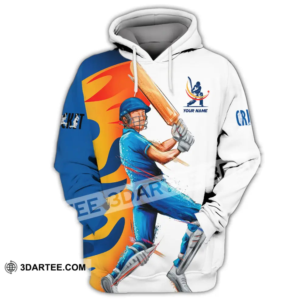 Unisex Shirt Custom Cricket Player Shirt Hoodie / S T shirt