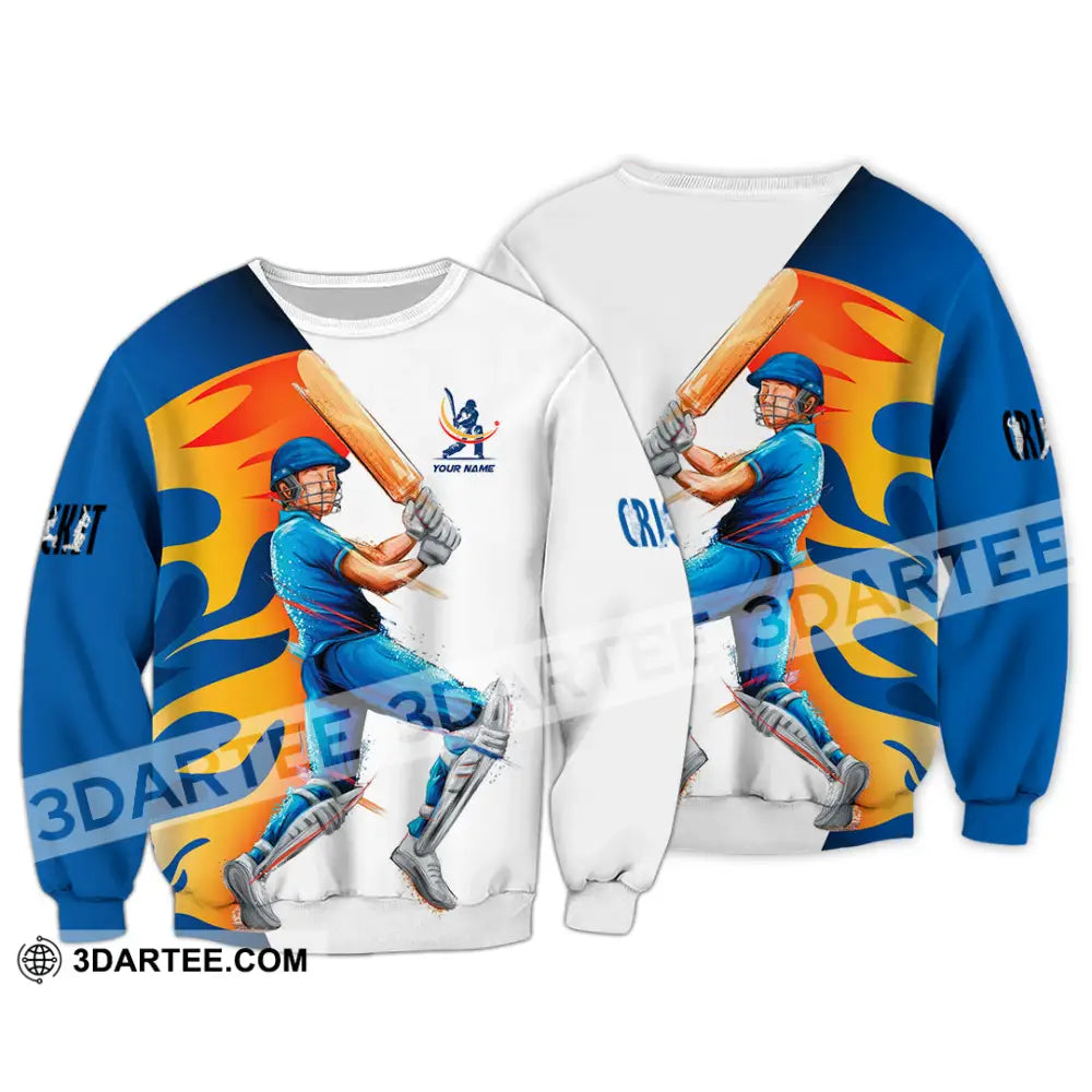 Unisex Shirt Custom Cricket Player Shirt Long Sleeve / S T shirt