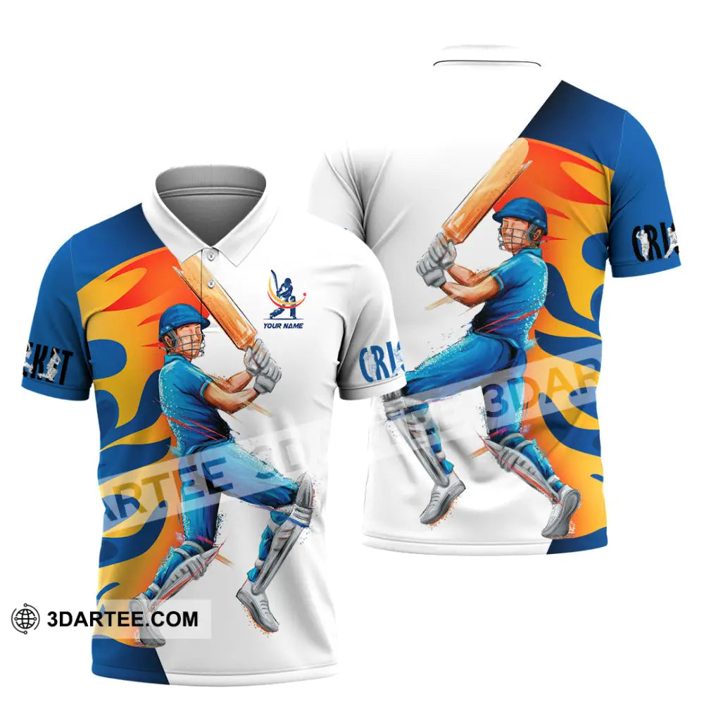 Unisex Shirt Custom Cricket Player Shirt Polo Shirt / S T shirt