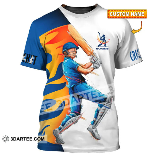 Unisex Shirt Custom Cricket Player Shirt T shirt