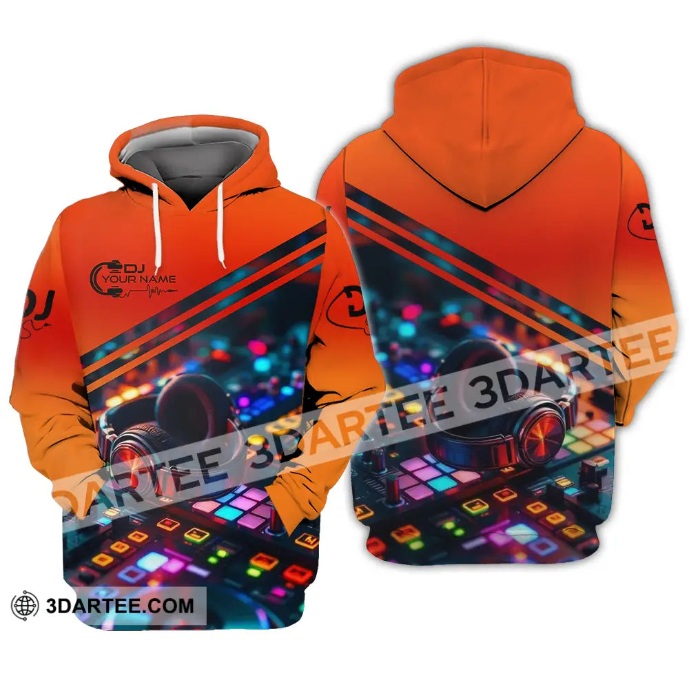 Unisex Shirt - Custom Disc Jockey DJ Shirt Hoodie / S T-shirt